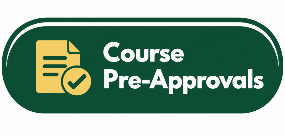 Course Pre-Approvals